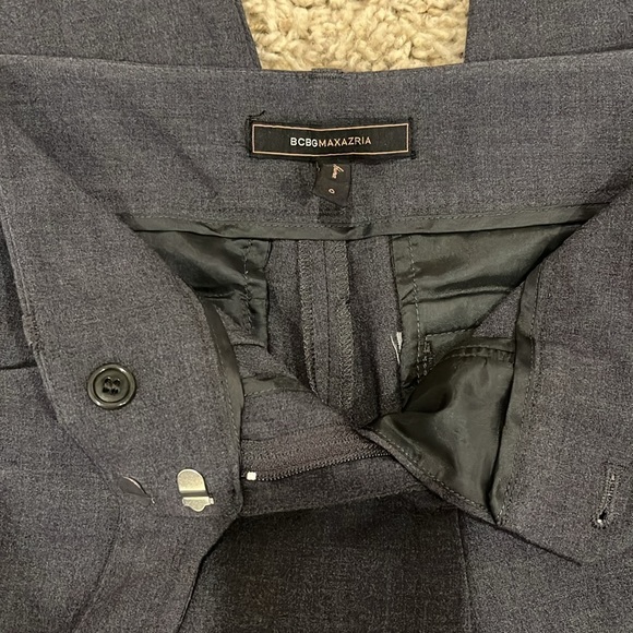 BCBG Max Azria charcoal skinny pant - Picture 4 of 4